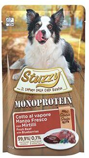 Stuzzy Dog kapsa Monoprotein hovězí s borůvk.paté 150g