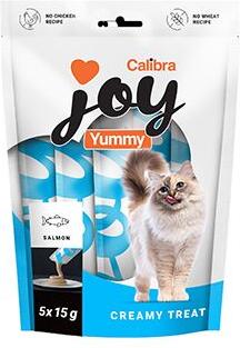 Calibra Joy Cat Yummy Salmon Treat 5x15g