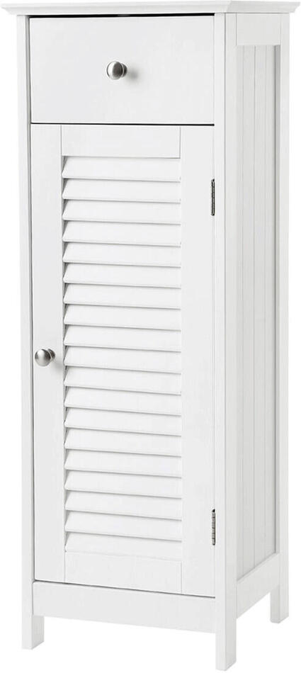 Koupelnová skříňka 32x30x87cm, mdf, bílá, AUK-E1143 WT Autronic
