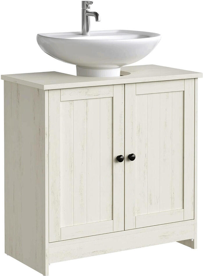 Koupelnová skříňka 60x30x61cm, mdf, bílá, AUK-E1155 WT Autronic