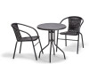 Balkonová sestava House 5 BISTRO SET, černá