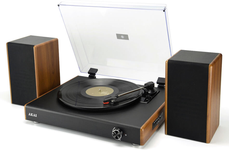 Gramofon AKAI, ATT-240SP, BT, USB, MP3, encoding systém, 24 W