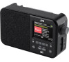 Radiopřijímač DAB+ JVC RA-E516B-DAB, černý