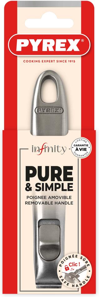 Pyrex RUKOJEŤ ODNÍMATELNÁ INFINITY NEREZ