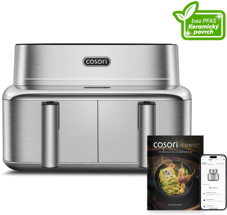 Cosori Iconic Dual 8,6l nerez (CAF-SE901S-CEU)