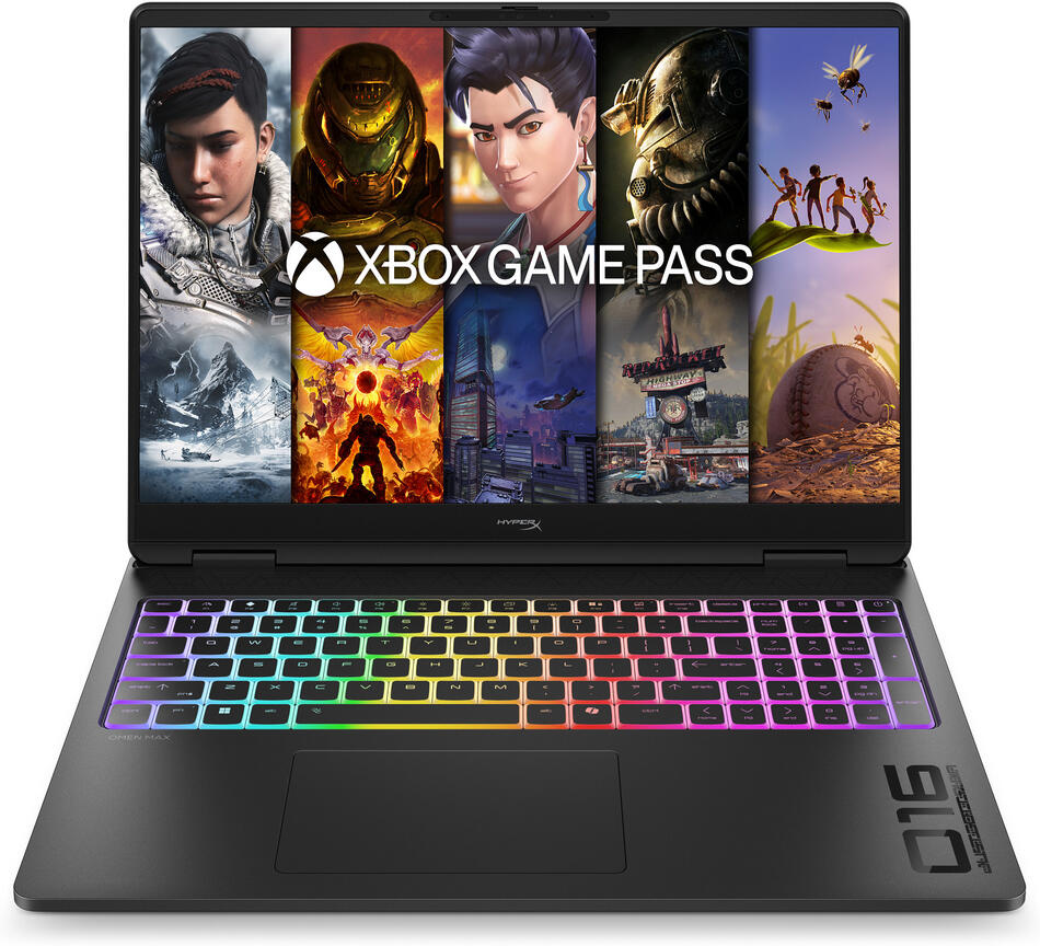 Herní notebook HP OMEN MAX 16-ak1002nc Black (D9