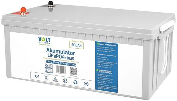 Baterie VOLT LiFePO4 12,8V 200Ah