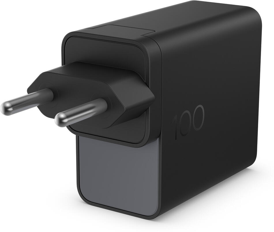 HP 100W Gallium Nitride Wall Charger EURO (CS9V8AA#ABB)