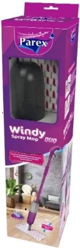 PAREX plochý mop WINDY DUO se sprejem