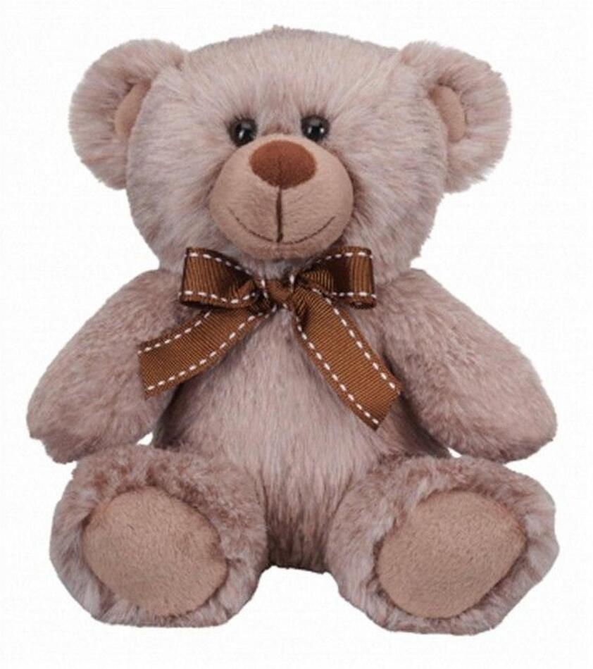 Teddies Medvěd sedící plyšový 35cm 0m+