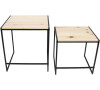 Frank Flechtwaren set odkládacích stolků Modern, 2ks