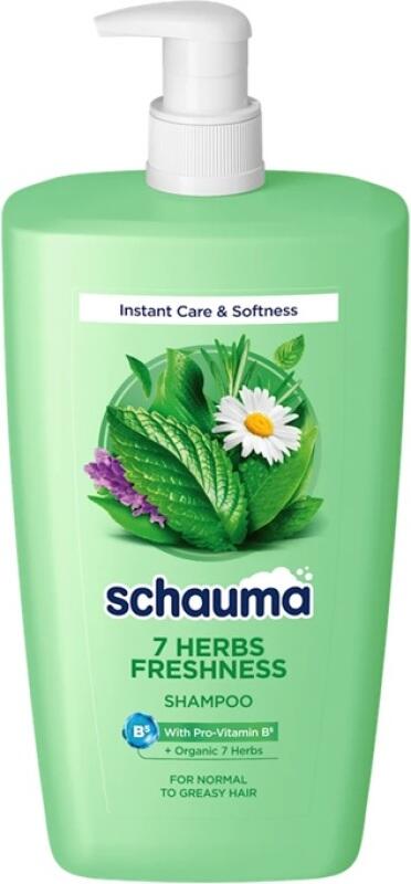 Schauma 7 bylin šampon na vlasy s pumpičkou 1000 ml