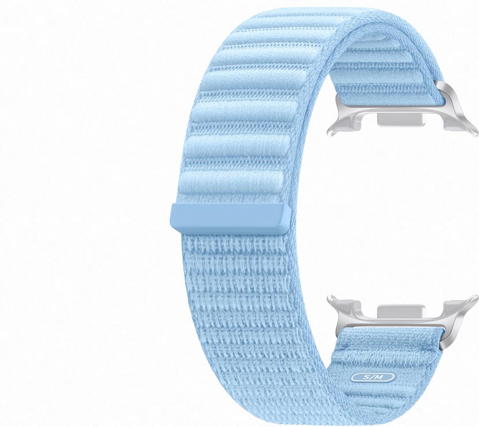 Řemínek na hodinky Samsung Watch9 Fabrics Band S/M Blue