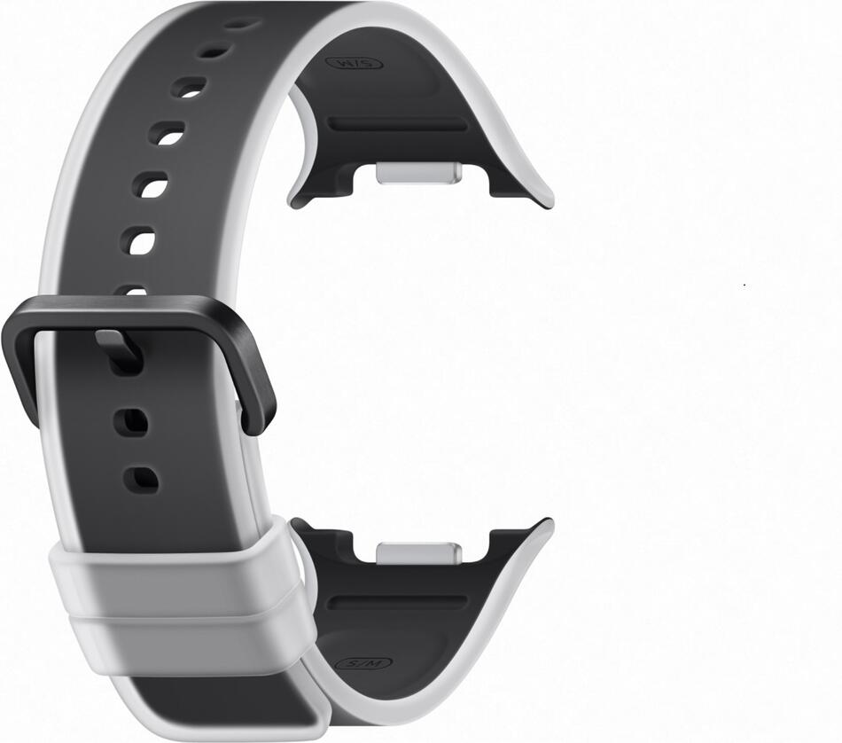 Řemínek na hodinky Samsung Watch9 Silicone Band S/M Black