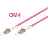 OEM optický patch kabel duplex LC-LC 50/125 MM 20m OM4