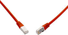 SOLARIX 10G patchkabel CAT6A SFTP LSOH 15m,červený (28861509)