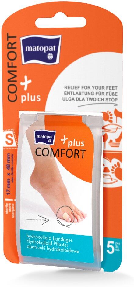 Matopat Comfort Plus hydrokoloidní náplast S 17x48mm 5ks