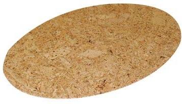 prostírání kruh 15cm hladký korek (6ks)