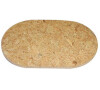 prostírání ovál 36x25cm korek (4ks)