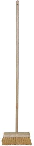 koště úklid.25x6/8, 25cm dřev., PVC vl.8cm, s holí 120cm
