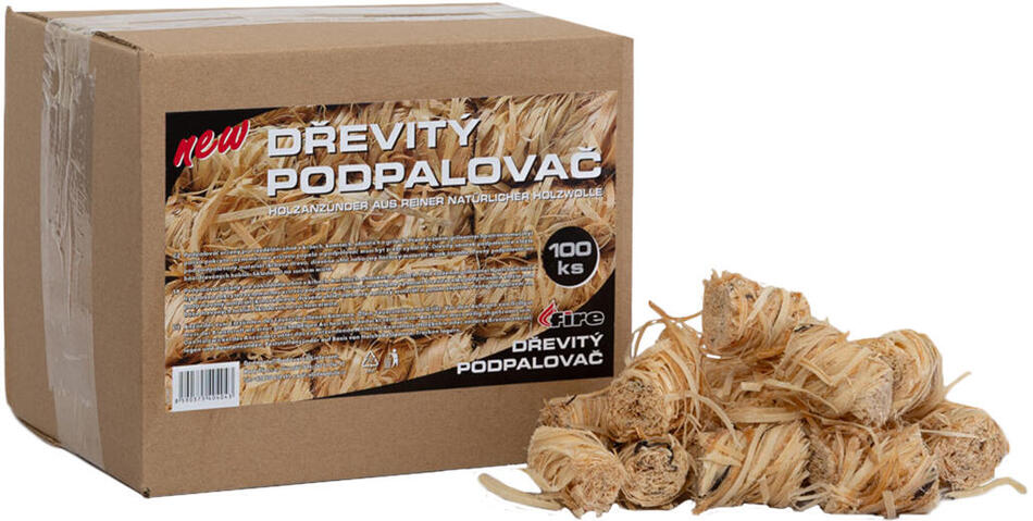 podpalovač dřevitý 3,6cm (100ks)