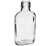 láhev placatka 100ml skleněná