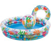 Bazénový set Intex Rybičky 132×28 cm