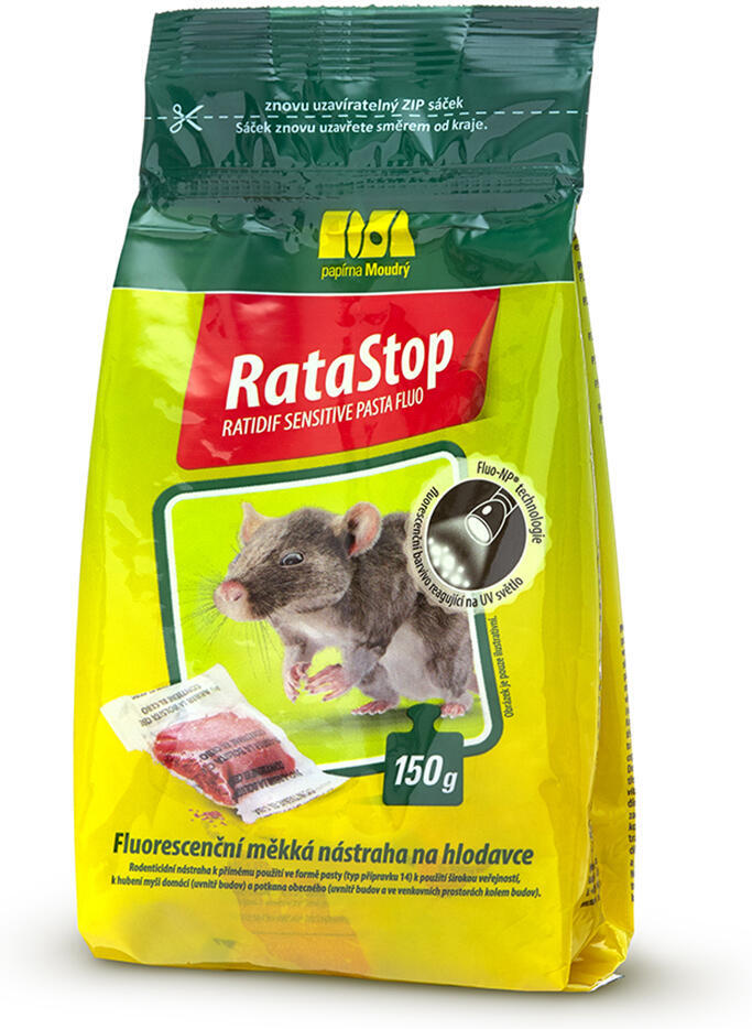 jed na hlodavce RataStop měkká nástraha 150g