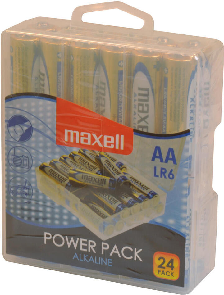 Alkalická baterie Maxell LR6 24BP AA Power Alk