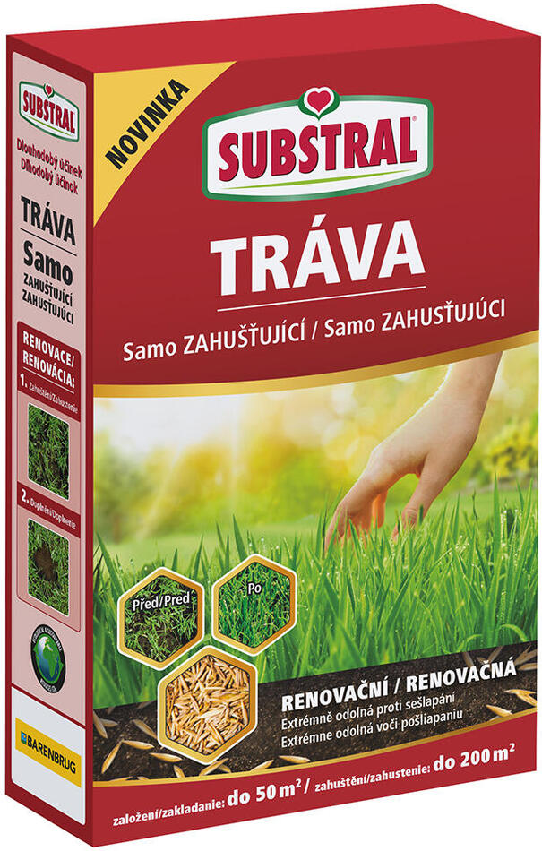 směs travní 1kg samozahušťující renovační EVERGREEN