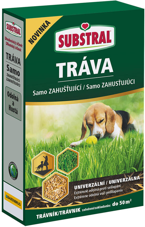 směs travní 1kg samozahušťující univerzální EVERGREEN