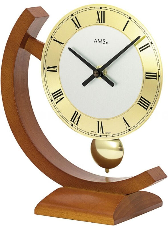 Stolní kyvadlové hodiny 163/9 AMS 22cm