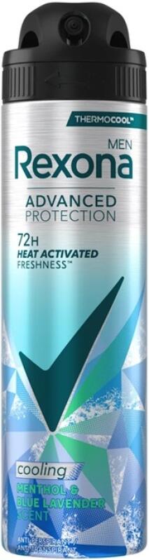 Rexona Men Advanced Protection Cooling Menthol a Blue Levander deodorant pro muže 150 ml