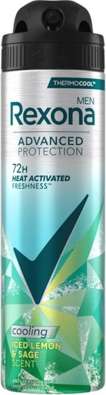 Rexona Men Advanced Protection Cooling Iced Lemon a Sage antiperspirant pro muže 150 ml
