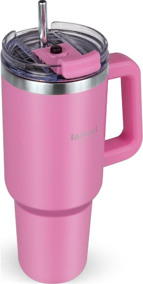 Termohrnek Lamart LT4095 1,2l, růžový