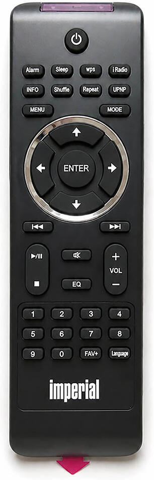 S004874 - Remote Control IMPERIAL Dabman i500 Imperial