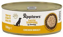 Applaws Dog konz. Toppers Broth kuřecí prsa 156g