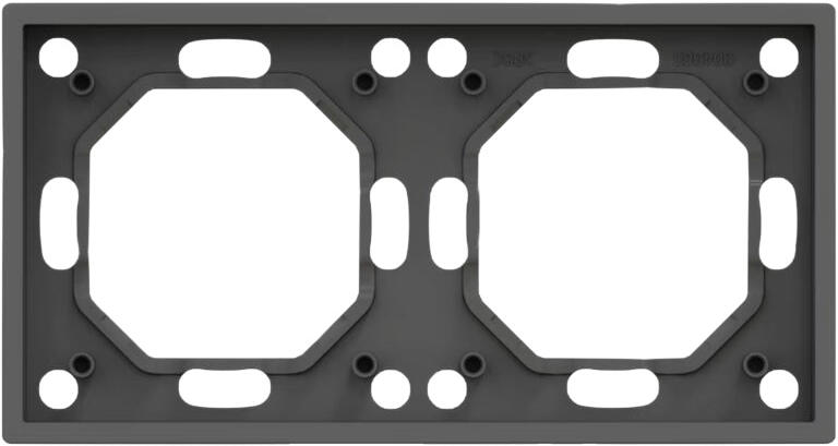 Rámeček dvojnásobný DPM MOXY MOX1002B černý
