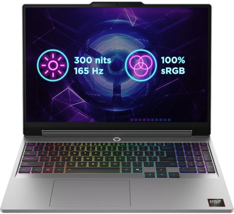 Herní notebook Lenovo LOQ 15AHP11 Luna Grey (83TN008