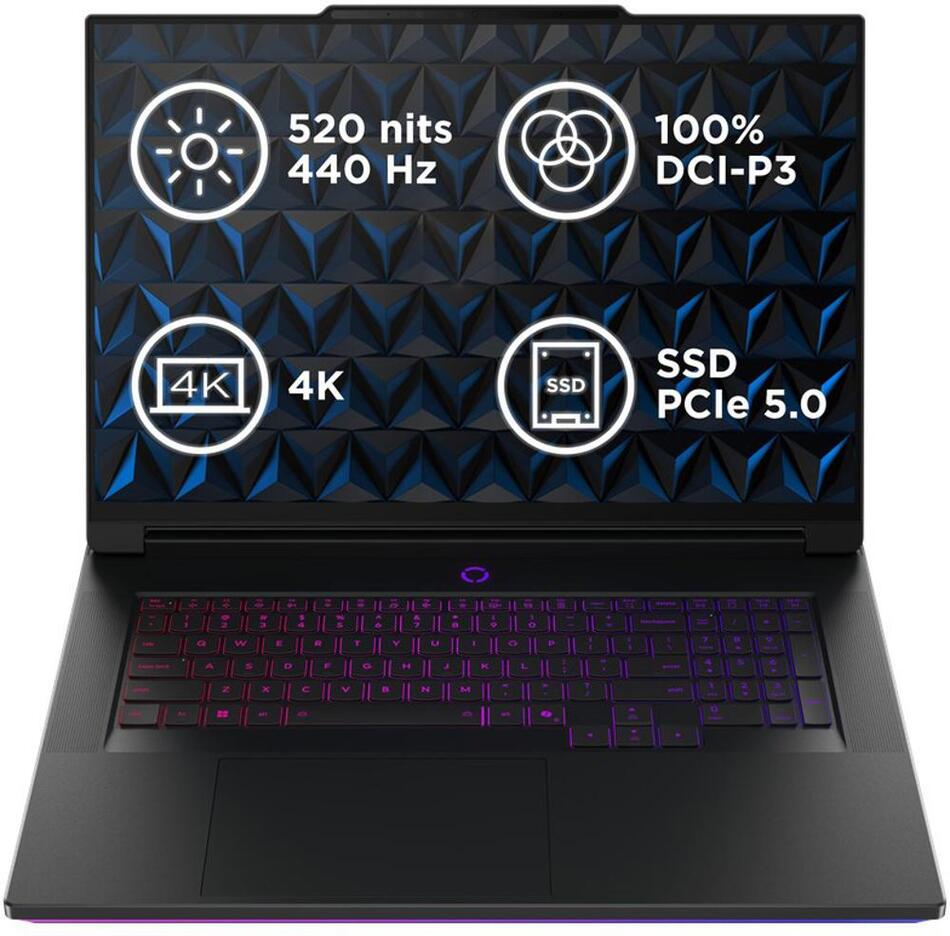 Herní notebook Lenovo Legion 9 18IAX10 Eclipse Black