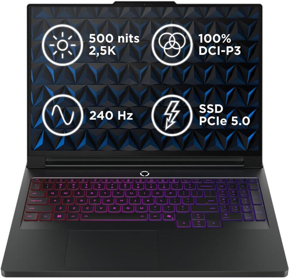Herní notebook Lenovo Legion Pro 7 16IAX10H Eclipse