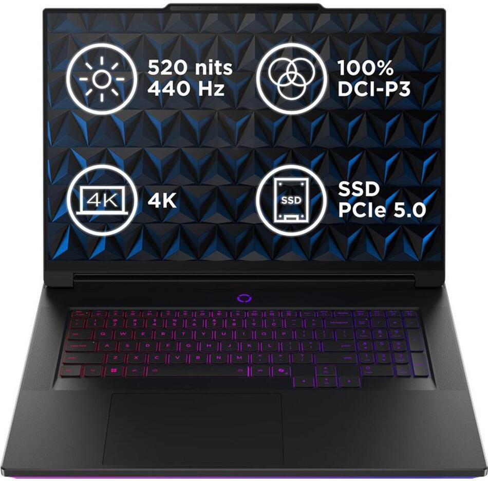 Herní notebook Lenovo Legion 9 18IAX10 Eclipse Black