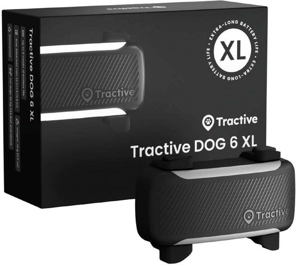 Tractive DOG 6 XL - černá