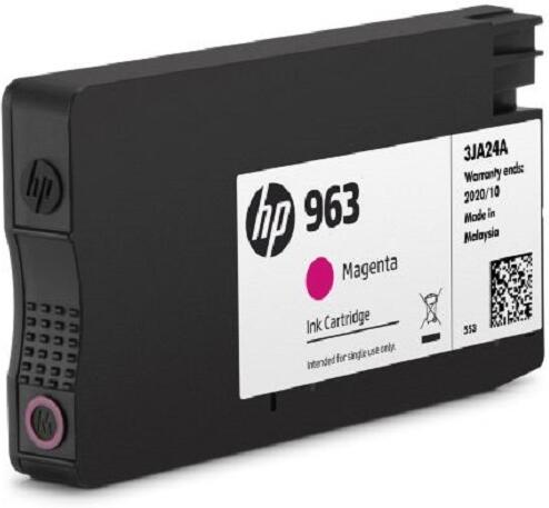 HP Ink Cartridge 963/Magenta/700 stran (3JA24AE#LS1)