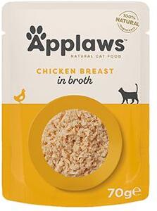Applaws Cat kapsa Adult Broth kuřecí prsa 70g