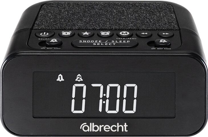 Albrecht DR 451 DAB+ alarm clock, black