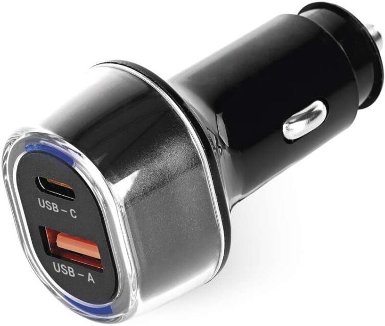 Emos USB adaptér do auta PD/QC 48 W (V02C48)