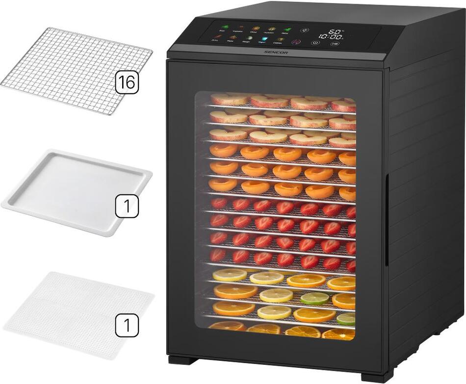 Sušička ovoce Sencor SFD 8300BK