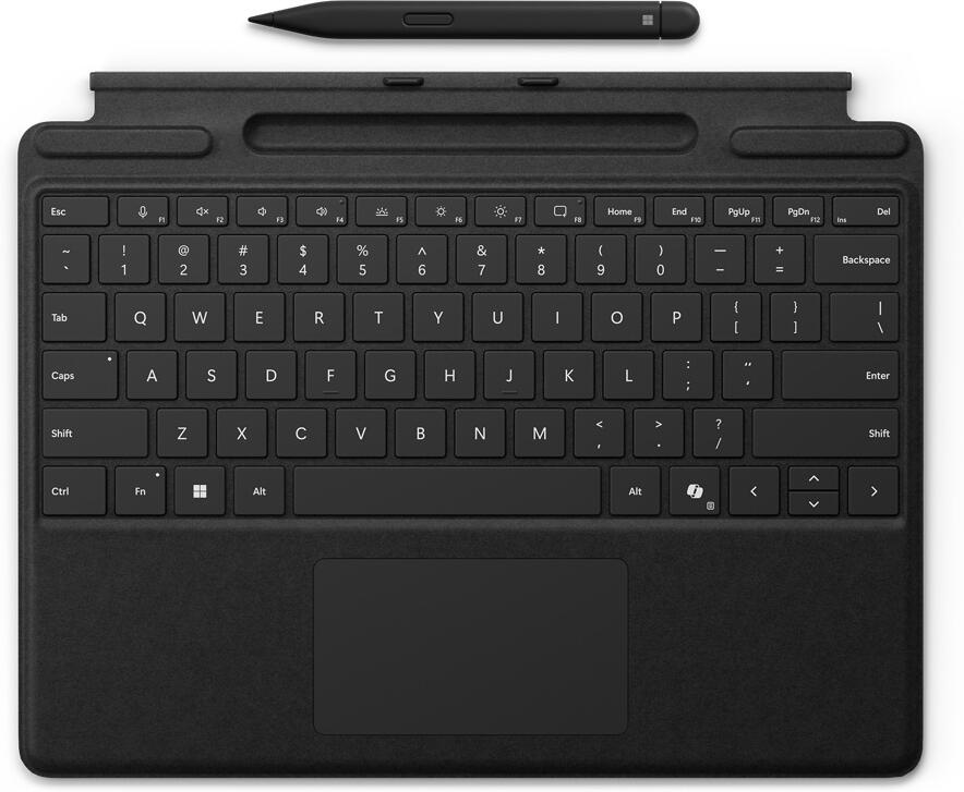 Microsoft Surface Pro Keyboard + Slim Pen 2 Bundle (Black), CZ&SK (potisk) (8X6-00189)