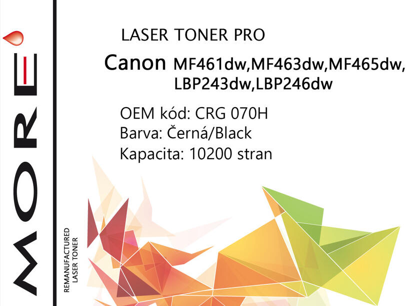 ARMOR MORE toner kompatibilní s Canon 070H, 10200str,černá/black (0CZ05535)